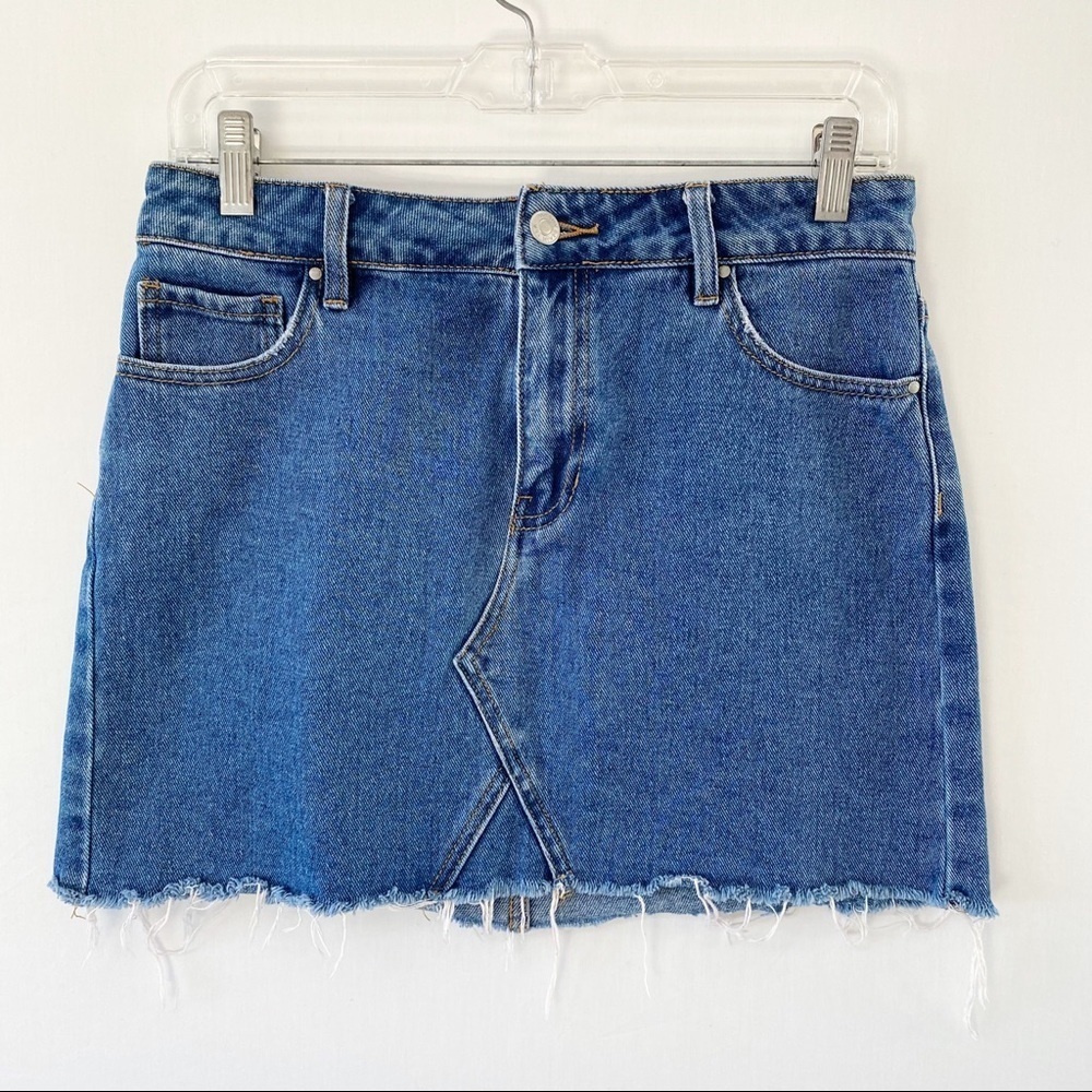 Pacsun Blue Denim Mini Skirt US27 ($46)